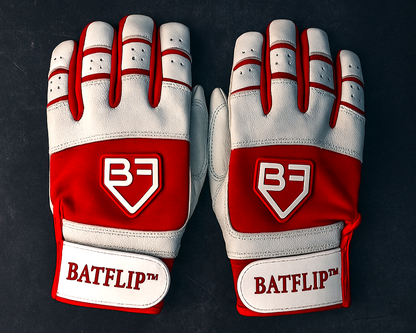 Red Batting Gloves
