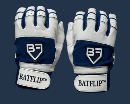 Navy Blue Batting Gloves