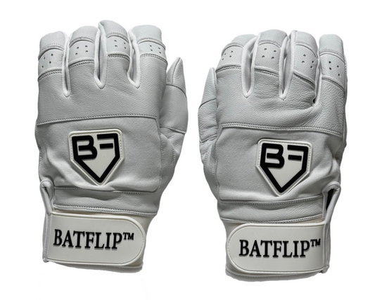 White Batting Gloves