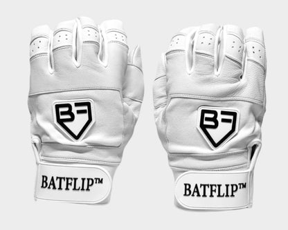 White Batting Gloves