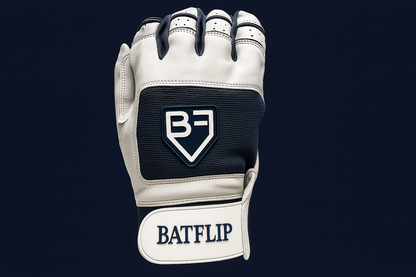 Navy Blue Batting Gloves