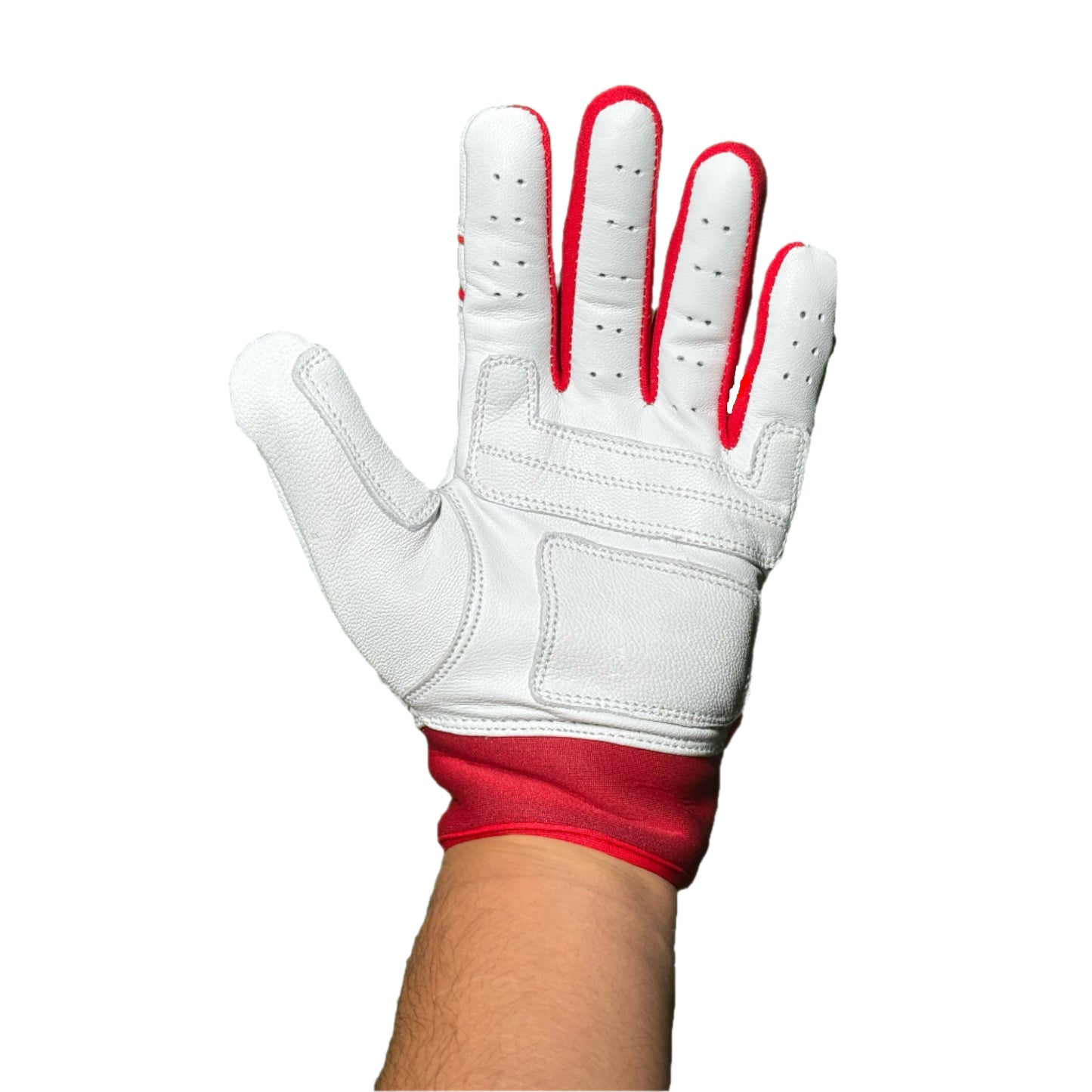 Red Batting Gloves