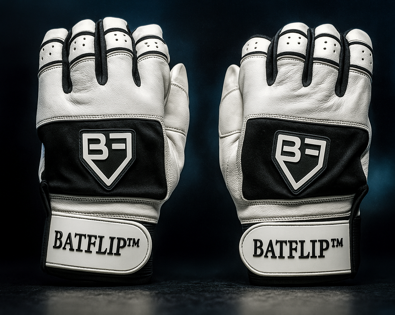 Black Batting Gloves
