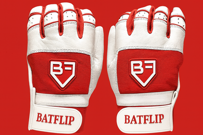 Red Batting Gloves