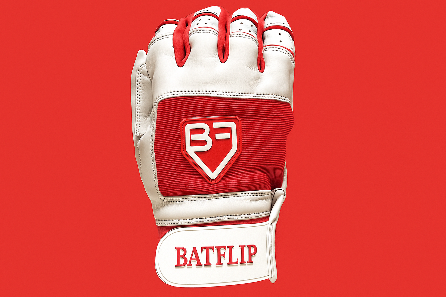 Red Batting Gloves