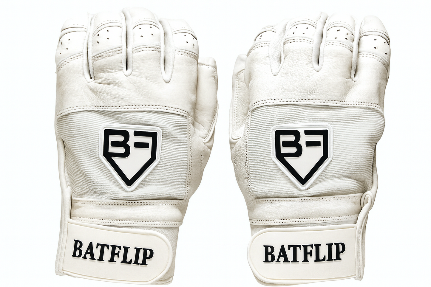 White Batting Gloves